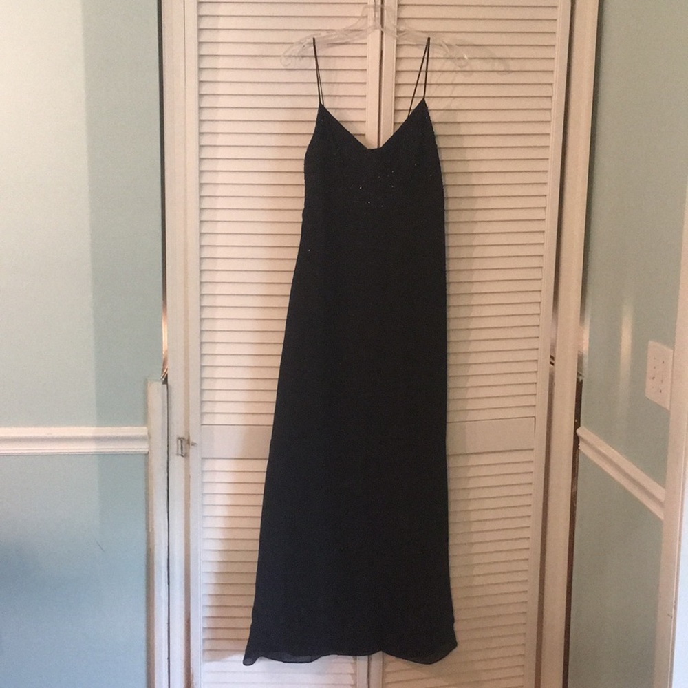 Black formal dress